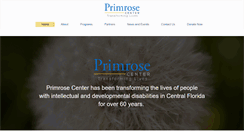 Desktop Screenshot of primrosecenter.org